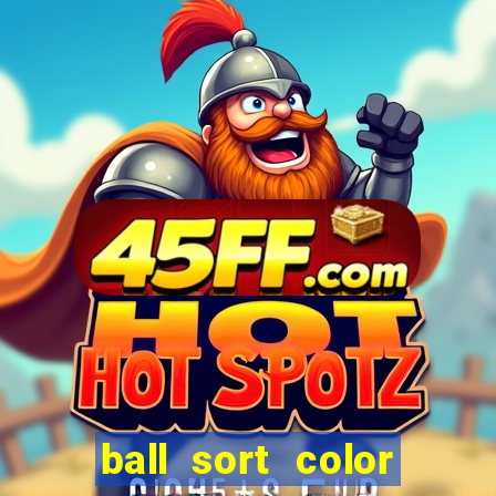 ball sort color water puzzle